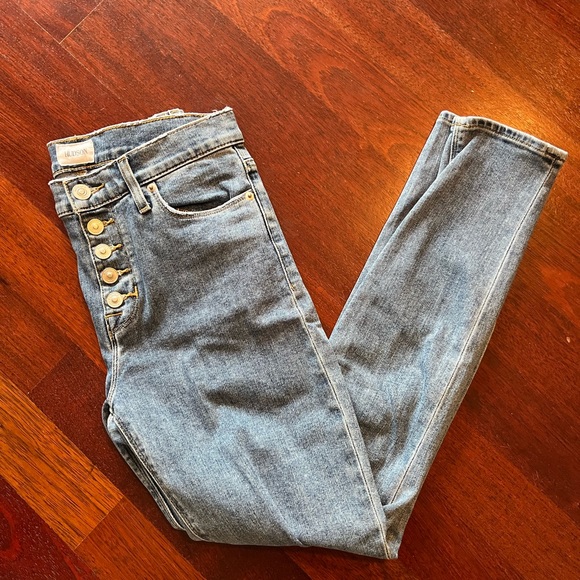 HUDSON Blair High Rise Super Skinny Jeans - Picture 4 of 11